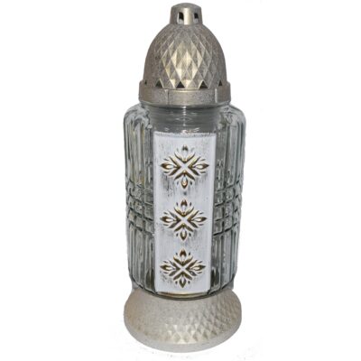 Candelă cu simboluri 15 lei (set de 6 buc) 29 cm, C309-2