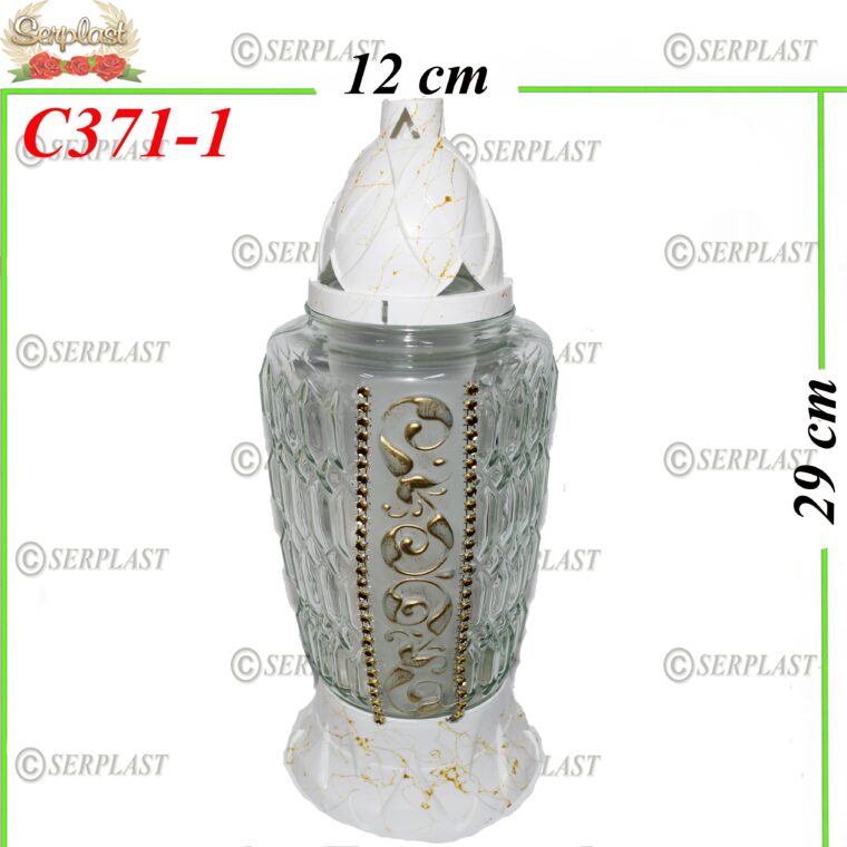 Candelă cu spiral 19.8 lei (set de 6 buc), 29cm, C371-1 -w