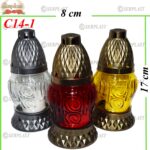 Candelă cu spiral mixt 2.88 lei (set de 11 buc), 17cm, C14-1 -w