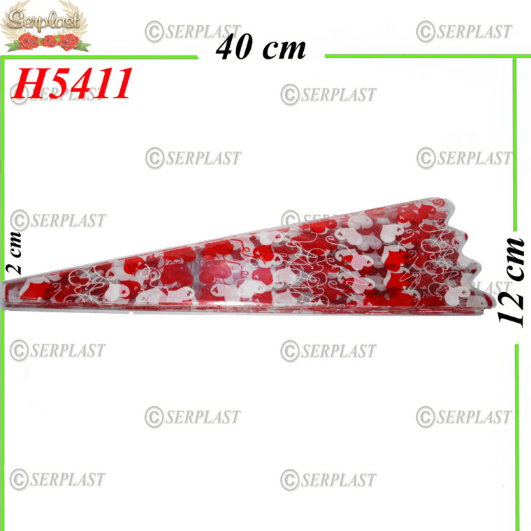 Folie inima mare, H5411 -w