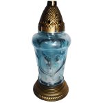 Candelă cu cruce 12 lei (set de 8 buc), 29cm, C232-1