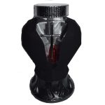Candelă cu cruce in forma de inima cu Led 56 lei (set de 4 buc), 25cm, C411-2