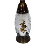 Candelă cu flori 15.5 lei (set de 7 buc), 30cm, C312-1