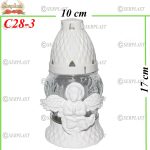 Candelă ingeras 3.6 lei (set de 11 buc), 17cm, C28-3 -w
