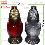 Candelă rotund 3.5 lei (set de 12 buc), 18cm, C26-2 -w