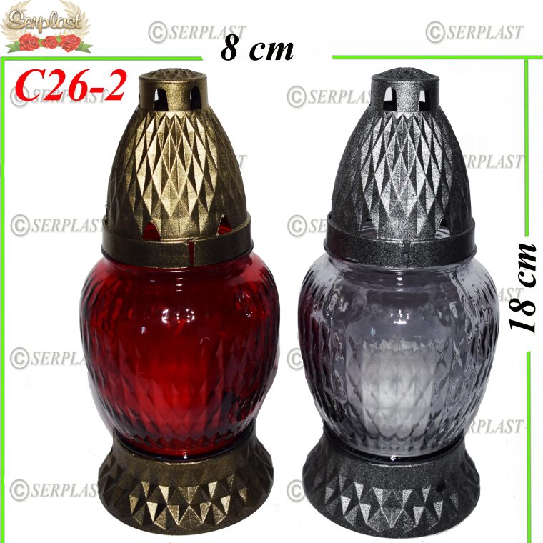 Candelă rotund 3.5 lei (set de 12 buc), 18cm, C26-2 -w