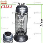 Candelă solar 16 lei (set de 6 buc), 24cm, C322-2 -w