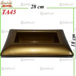 Tava dreptunghiular, TA47 -w