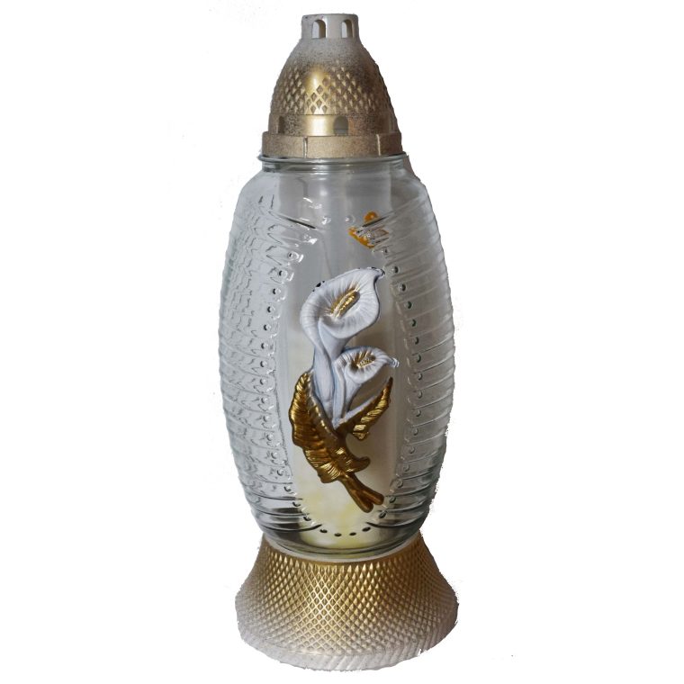 Candelă cu cale 24 lei (set de 6 buc) 36 cm, C392-4