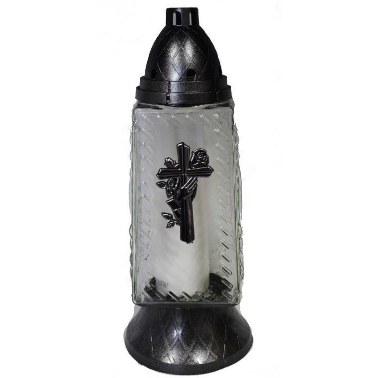 Candelă cu cruce 19.5 lei (set de 6 buc) 33 cm, C368-1