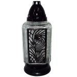 Candelă cu trandafir 21.5 lei (set de 6 buc) 29 cm, C377-1