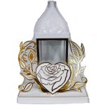 Felinar cu inimă lux, 70 lei, 30 cm, C417-3